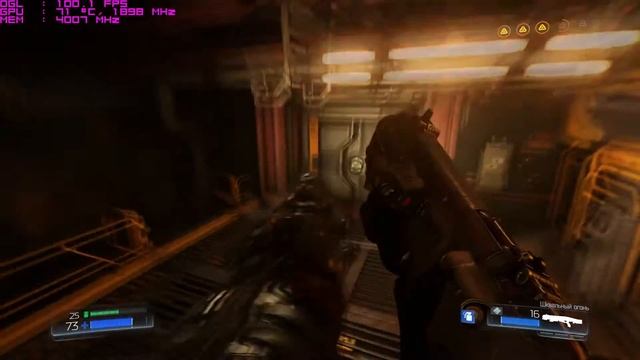 DOOM ►Тест видеокарты Gigabyte Geforce GTX 1060 6gb на ультра настройках. 60 fps смотреть онлайн