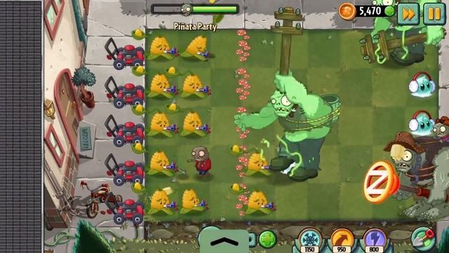 Plants vs. Zombies™ 2 - PopCap Pinata Party Today 125 Walkthrough смотреть онлайн