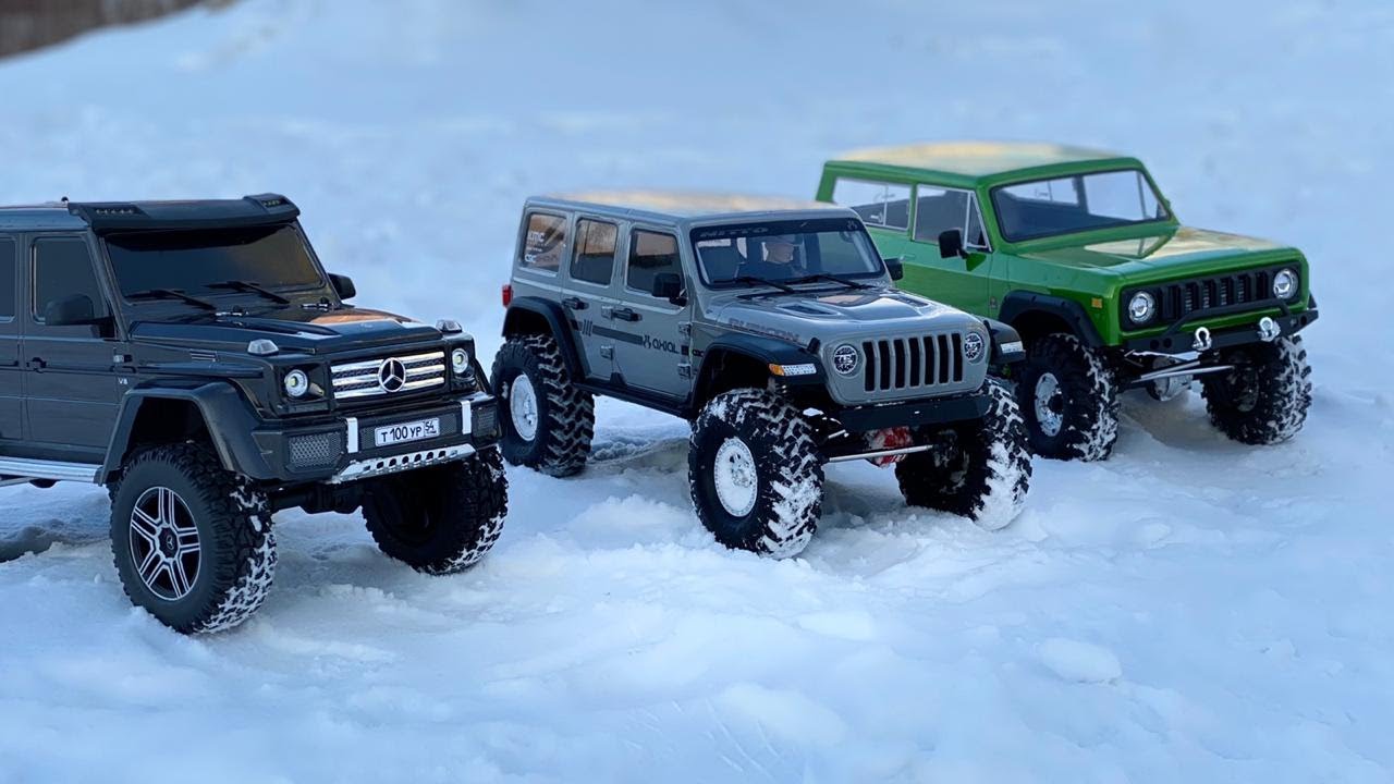 TRAXXAS TRX-4 vs REDCAT GEN8 v2 vs Axial SCX10 III - а вот такого я не ожидал _ TRX4 и Axial СЛИВ! смотреть онлайн