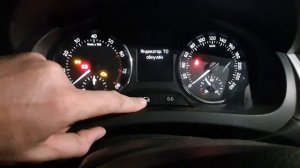 Сброс сервиса Skoda Rapid 2014