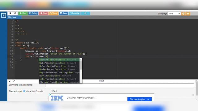 Right Angle Triangle Pattern | Code in Java #pattern #problemsolving #java смотреть онлайн