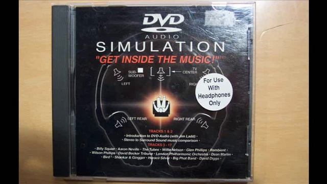 DVD Audio Surround Sound simulation for headphones смотреть онлайн