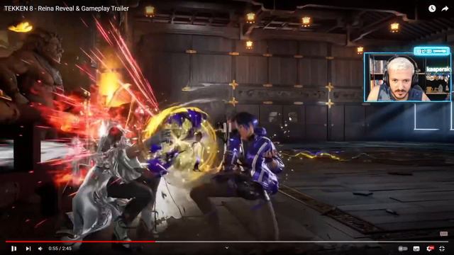 REVELADO! A NOVA PERSONAGEM DO TEKKEN 8 É MISHIMA? REINA TRAILER смотреть онлайн