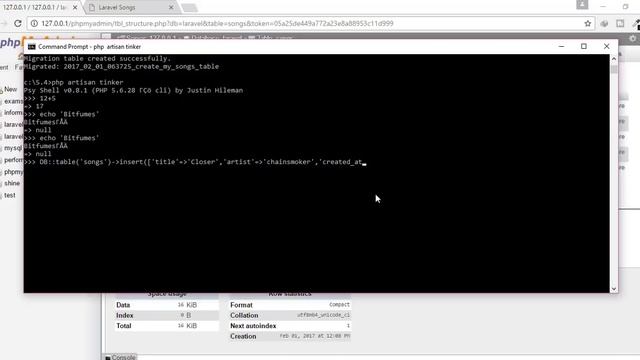 Laravel 5.4 Tutorial | Eloquent, Migration, Tinker and Resource Controller | Part 5 | Bitfumes смотреть онлайн