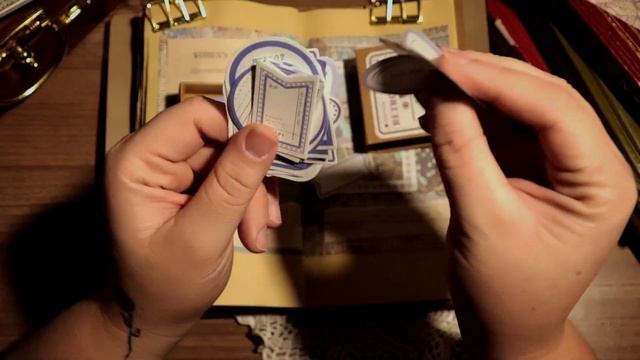 Vintage Journal/Decorating Scrapbooking Ideas/Journaling(ASMR)no Talking