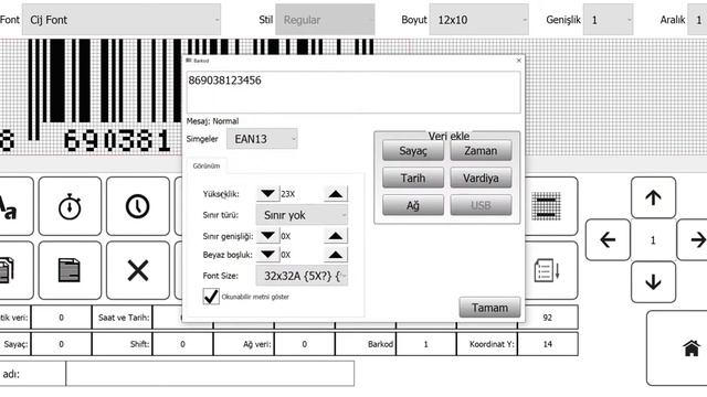 EAN 13 Barkod Ekleme-Smartech Ci8550 смотреть онлайн