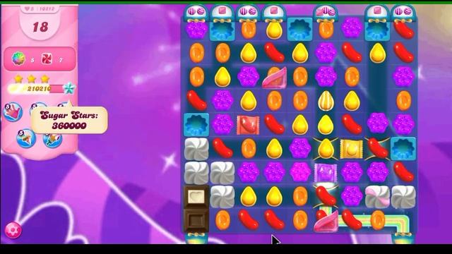 Candy Crush Saga Level 10212 | Candy Crush Saga Jelly Fish Combo | Candy Crush Saga