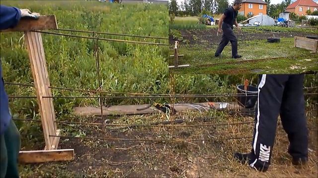 Заливка фундамента без опалубки смотреть онлайн