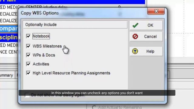 Program copy options in Primavera P6 #primavera p6 training смотреть онлайн