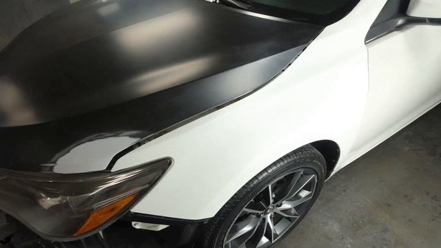 2015 Toyota Camrу. Ремонт Покраска. смотреть онлайн