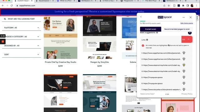 Testing out the new Squarespace SEO Plugin смотреть онлайн