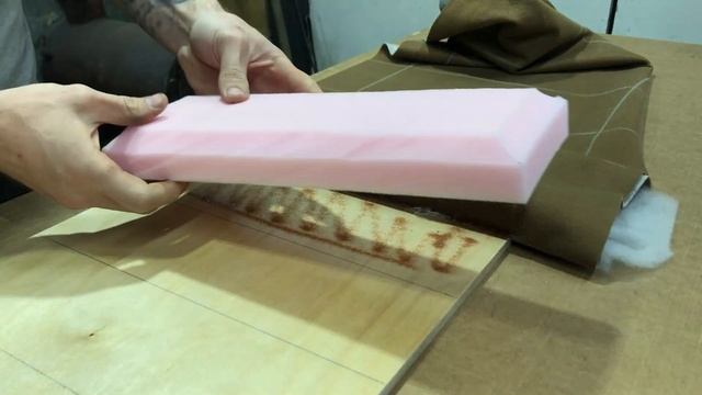 Как сделать сидение валиками/полосами смотреть онлайн