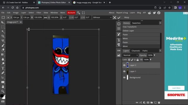 How to make a Good ad in Roblox FOR FREE 2023! смотреть онлайн