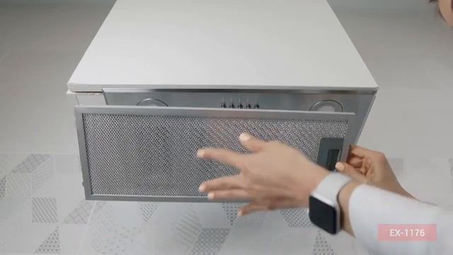 Полновстраиваемая вытяжка EXITEQ EX 1176 скрытая, 60 см Видеообзор 1 смотреть онлайн