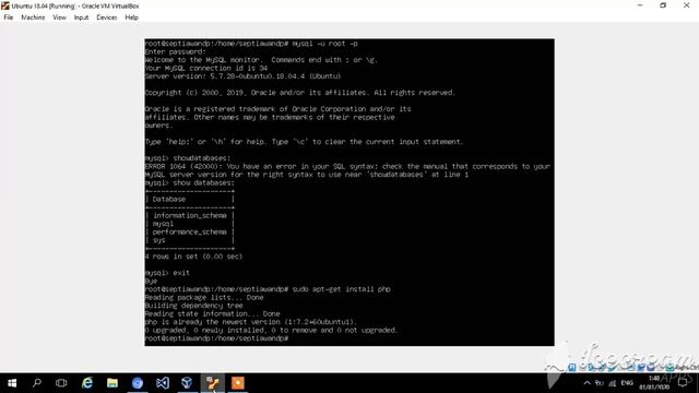 HOW TO INSTALL APACHE, MYSQL, PHP, PHPMYADMIN смотреть онлайн