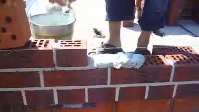 Кладка клинкерного кирпича Feldhaus Klinker смотреть онлайн