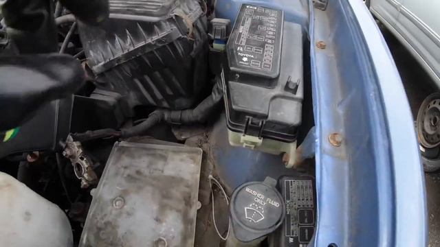 Toyota Tercel 1994 to 1999 Fuse Box Locations смотреть онлайн