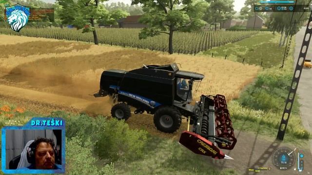 ŽETVA NA MAX-SELO GORNJE- ep.-8 New Holland CR9 90 смотреть онлайн