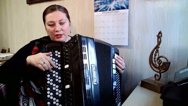 Learn how to play Chromatic B accordion bayan Lesson #1 смотреть онлайн