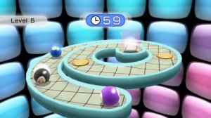 Wii Fit U - Table Tilt - All Difficulties (4 STARS)