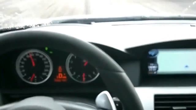 BMW M5 V10 до 340 км⁄ч  Максимальная скорость
