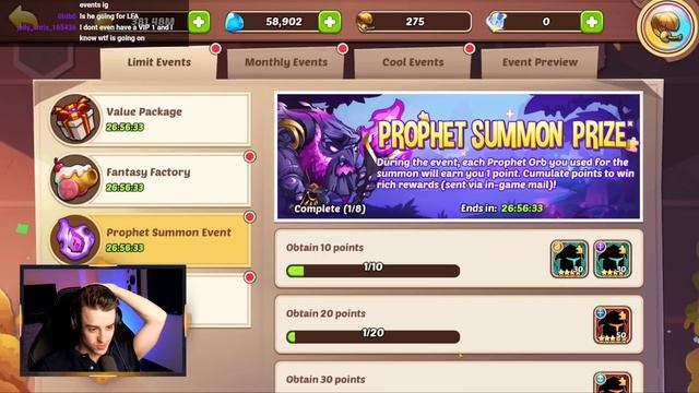 His IDLE HEROES account is stuck in 2018?! смотреть онлайн