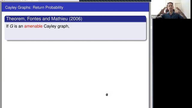 Russell Lyons: Monotonicity for Continuous-Time Random Walks смотреть онлайн