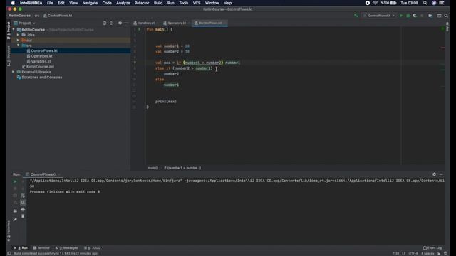 3-Kotlin'de Karar Yapıları (if-else-when) смотреть онлайн