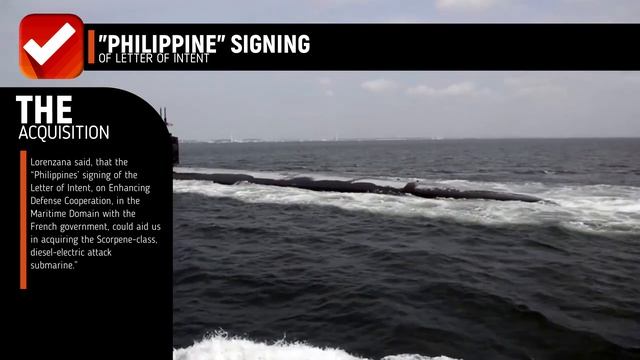 PH IS CLOSER TO ACQUIRING FIRST SUBMARINE смотреть онлайн