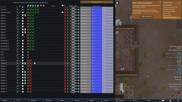 Rimworld Modded part 44 ~ Base Expansion, Shanked Muffalo смотреть онлайн