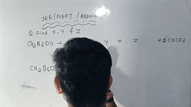 Find x,y and z ll What product obtained when calemonite react with sodium carbonate ll For JEE NEET смотреть онлайн