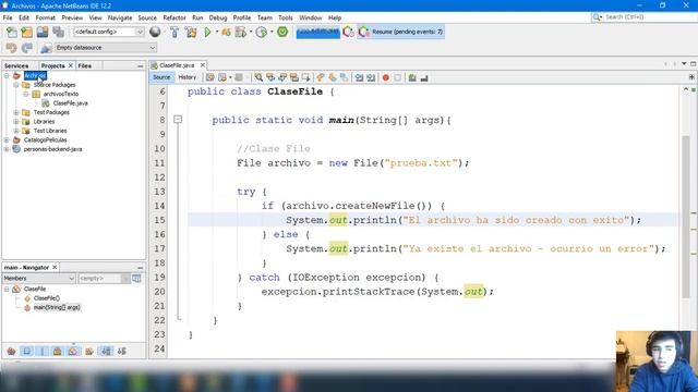 133 . Curso de Java II Archivos II Concepto - la clase File y sus métodos смотреть онлайн