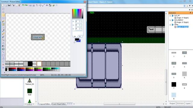 Разработка игры Space Flight на Construct Classic #3 смотреть онлайн