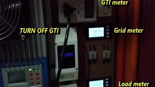 Grid Tie Inverter With Limiter Test!