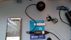 Блютуз модуль адаптер для наушников или колонок. Сравним портативный и USB модуль@Bluetooth  AUX