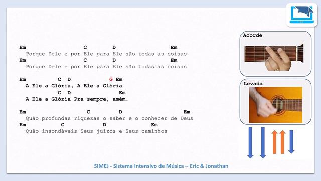 [link na descrição] A ELE A GLÓRIA | #cifrasimplificada #cifragospel #violaofacil смотреть онлайн