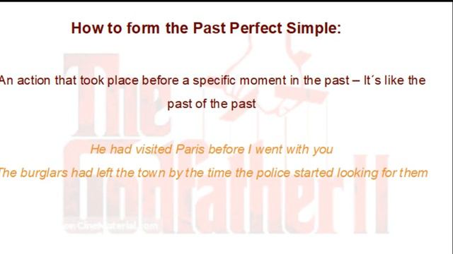 1 Bachillerato Past Perfect Simple смотреть онлайн