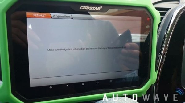 Programming a Spare Key For a 2014 Renault Captur Using OBDStar DP Plus