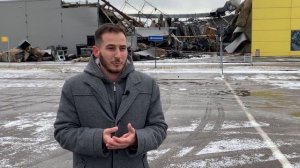 Все что осталось после пожара в ТРЦ м5молл. Все сгорело