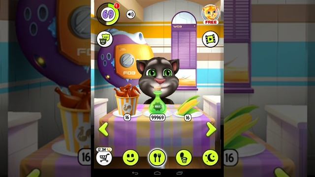 ВЗЛОМАННАЯ ИГРА КОТ ТОМ!!! смотреть онлайн