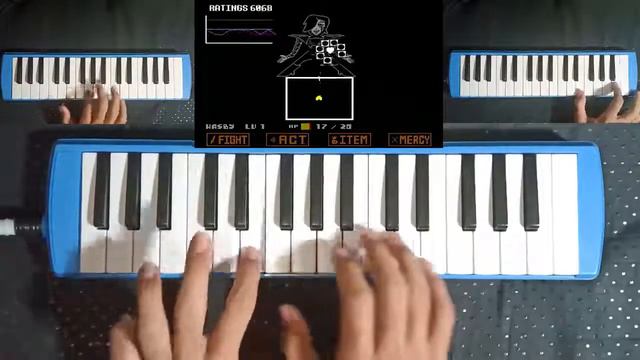 Undertale - Death By Glamour (Melodica Cover) смотреть онлайн