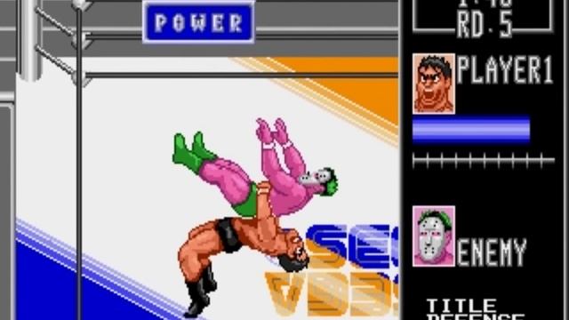Wrestle War SEGA Mega Drive