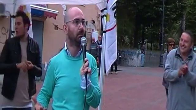 Chiusura campagna elettorale di Ciro Sannino - Amministrative 2014 a Somma Vesuviana (NA) смотреть онлайн