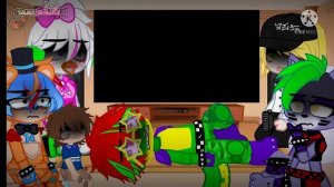 FNAF SB reacts to Fazbear Frights book songs || FNAF SECURITY BREACH || Gacha || Part 1/2 || ?