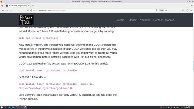 How To Install Nvidia CUDA, PyTorch, Stable Diffusion & YOLO on Linux смотреть онлайн