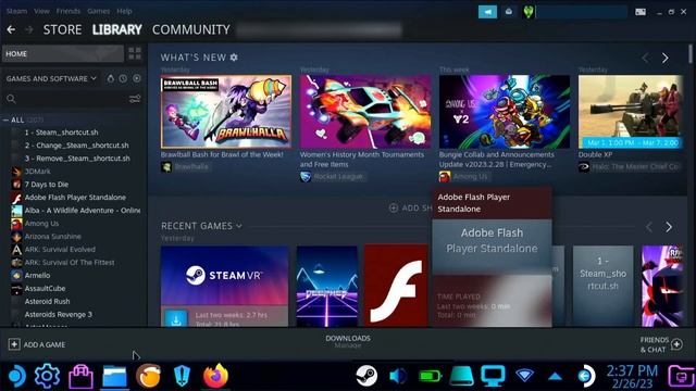 How to Play Flash Games On Steam Deck using Flashpoint 11.1 (Links in Description) смотреть онлайн