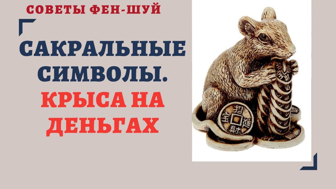САКРАЛЬНЫЕ СИМВОЛЫ. КРЫСА НА ДЕНЬГАХ. СИМВОЛИЧЕСКИЙ ФЕН-ШУЙ смотреть онлайн