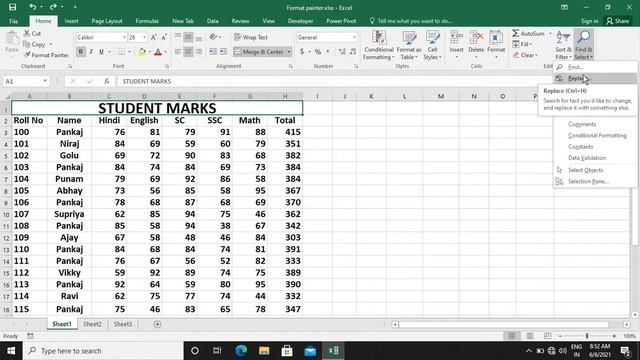 How To Use Find And Replace Option In Excel In Hindi ? || Computer Gyan смотреть онлайн