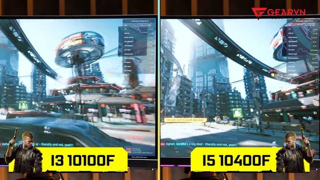 Cyberpunk 2077 đánh gục I3 10100F và I5 10400F смотреть онлайн