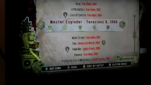 GUITAR HERO: VAN HALEN SONG LIST SCROLL AND A LOOK AT THE GAME смотреть онлайн